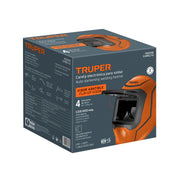 Careta electrónica para soldar, 9-13, panel digital, TRUPER