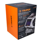 Careta electrónica para soldar sombra 9-13, calavera, TRUPER