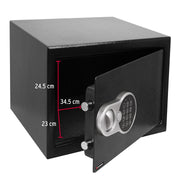 Caja de seguridad electrónica, mediana, HERMEX