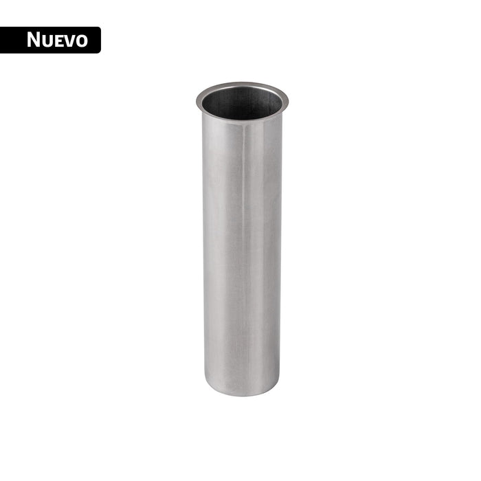 Casquillo de acero inoxidable para contracanasta,15cm,1-1/2'