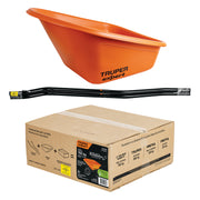 Carretilla 6ft3 EXPERT plástica, neumática, bastidor tubular