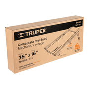Cama de acero 36' para mecánico, TRUPER