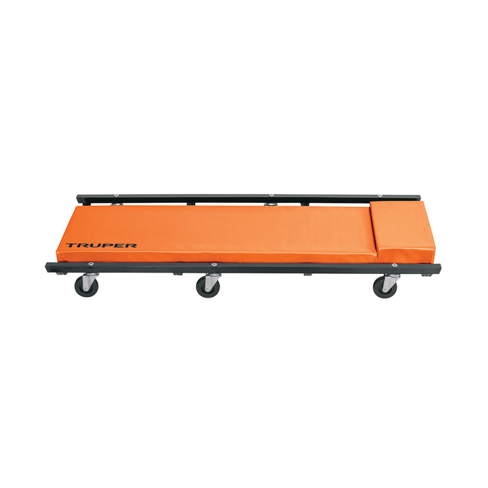 Cama de acero 40' para mecánico, TRUPER
