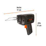 Cautín 140 W tipo pistola con 2 temperaturas, TRUPER