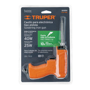 Cautín 40 W profesional tipo pistola para electrónica