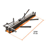 Cortador azulejo 40' (100cm) gran formato c/maletín, EXPERT
