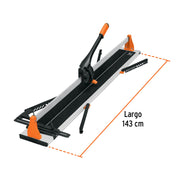 Cortador azulejo 47' (120cm) gran formato c/maletín, EXPERT