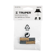 Bolsa con 2 carbones de repuesto para ASP-06, TRUPER