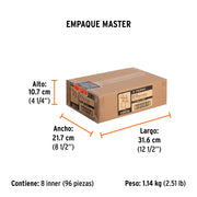 Bolsa con 2 carbones de repuesto para CAZ-EL-4-1/2N, TRUPER