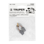 Bolsa con 2 carbones para CEPEL-3-1/4A3 y 1/4A2,TRUPER