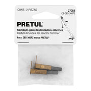 Bolsa con 2 carbones de repuesto para DES-300P2, PRETUL