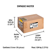 Bolsa con 2 carbones de repuesto para DES-300P2, PRETUL