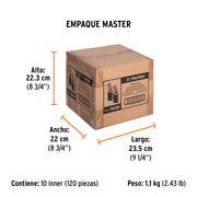 Bolsa con 2 carbones de repuesto para DES-440T, TRUPER