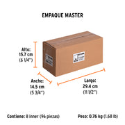 Bolsa con 2 carbones de repuesto para ESMA-4-1/2A12, TRUPER