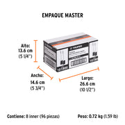 Bolsa con 2 carbones de repuesto para ESM-45110, TRUPER