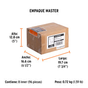 Bolsa con 2 carbones de repuesto para ESMA-4580N, TRUPER