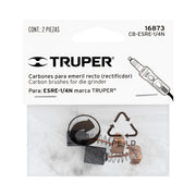 Bolsa con 2 carbones de repuesto para ESRE-1/4N, TRUPER