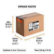 Bolsa con 2 carbones de repuesto para LIBA-3X21A2, TRUPER
