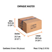 Bolsa con 2 carbones de repuesto para LIBA-4X24N3, TRUPER