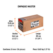 Bolsa con 2 carbones de repuesto para LIOR-1/4A2, TRUPER