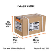 Bolsa con 2 carbones de repuesto para LIRO-5A2, TRUPER