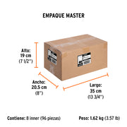 Bolsa con 2 carbones de repuesto para MADE-30NX, TRUPER