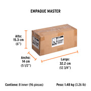 Bolsa con 2 carbones de repuesto para RMAX-15NX, TRUPER