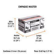 Bolsa con 2 carbones de repuesto para ROTO-1/2A7, TRUPER