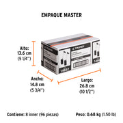 Bolsa con 2 carbones de repuesto para ROTO-1/2A8, TRUPER
