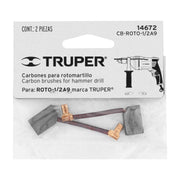 Bolsa con 2 carbones de repuesto para ROTO-1/2A9, TRUPER