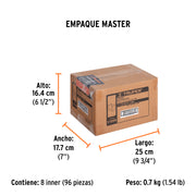 Bolsa con 2 carbones de repuesto para ROTO-1/2N6, TRUPER