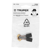 Bolsa con 2 carbones de repuesto para ROU-NX3, TRUPER