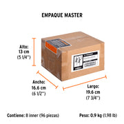 Bolsa con 2 carbones de repuesto para ROTO-1/2NX2, TRUPER