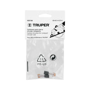 Bolsa con 2 carbones de repuesto para SICI-4-1/2-A, TRUPER