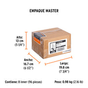 Bolsa con 2 carbones de repuesto para SISA-N2, TRUPER