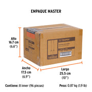 Bolsa con 2 carbones de repuesto para TAL-1/2N2, TRUPER