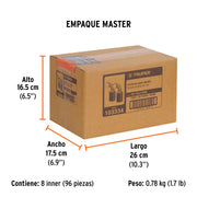 Bolsa con 2 carbones de repuesto para TALA-3/8N, TRUPER