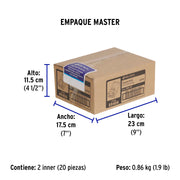 Plug RJ45 CAT5E, Bolsa con 20 piezas, VOLTECK