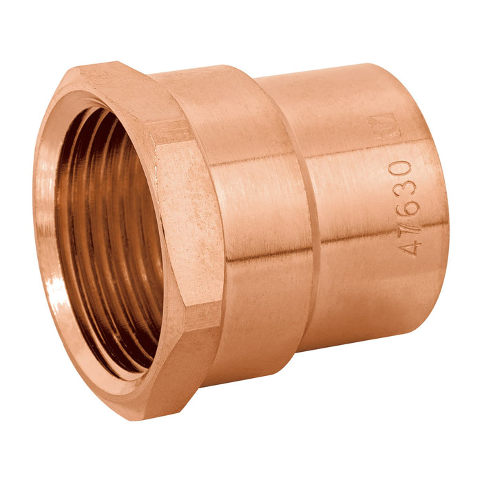 Conector de cobre de rosca interior 1', FOSET BASIC