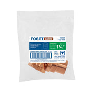Conector de cobre, rosca interior 1-1/4', FOSET