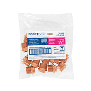 Conector de cobre de rosca exterior 1/2', FOSET BASIC