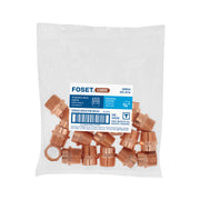 Conector de cobre, rosca exterior 3/4', FOSET