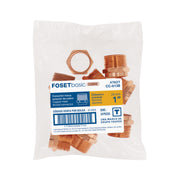 Conector de cobre de rosca exterior 1', FOSET BASIC