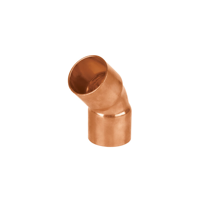 Codo 45° de cobre 3/4', FOSET BASIC