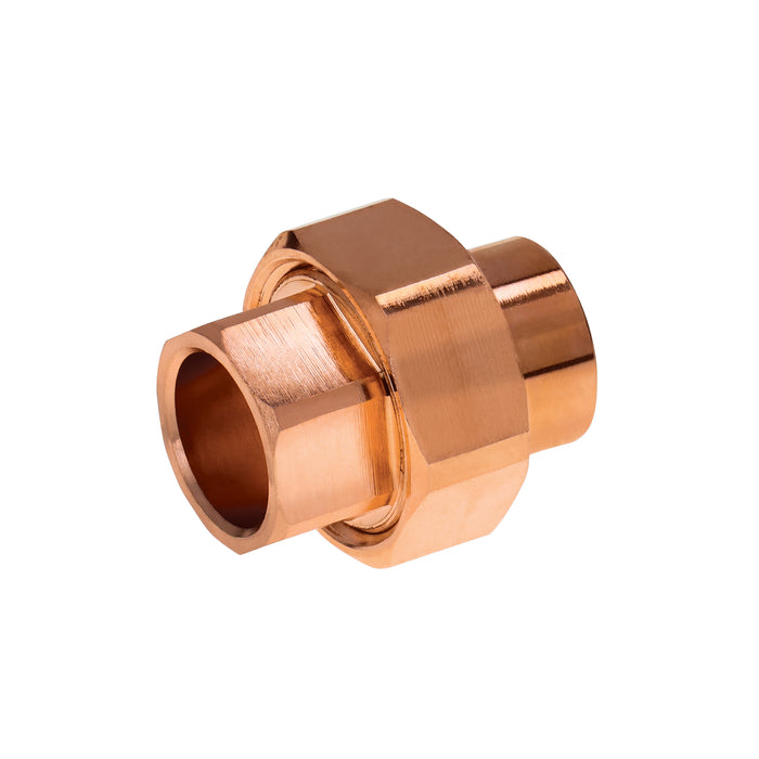 Tuerca unión de cobre de 1/2', FOSET BASIC