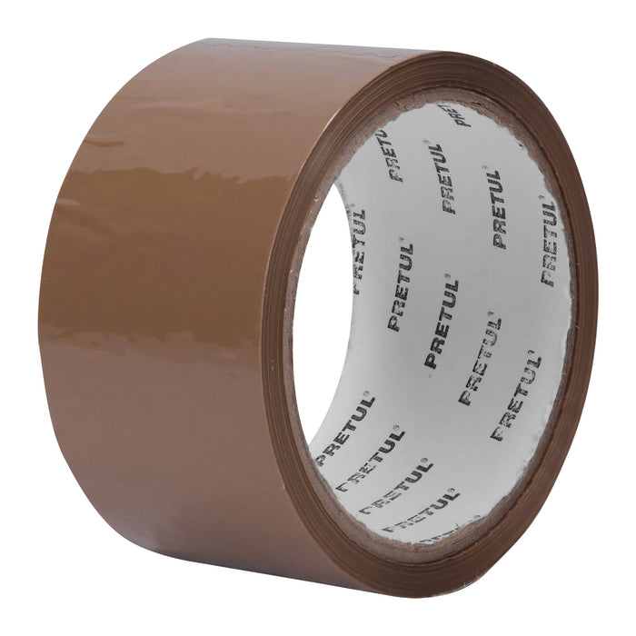 Cinta de empaque 48 mm x 40 m canela, PRETUL
