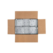 Caja cuadrada 4' x 4' económica, VOLTECK