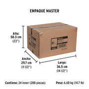 Cinta doble cara de 19 mm x 1.5 m, PRETUL