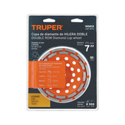 Copa de diamante doble hilera 7' x 7/8', TRUPER
