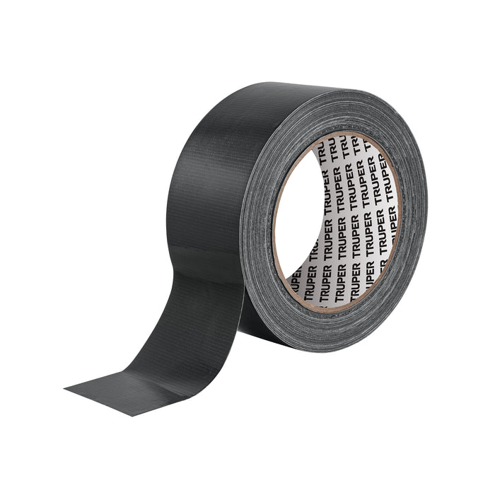 Cinta negra para ducto 30m x 48mm, espesor 0.19mm, TRUPER